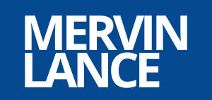 text logo that reads mervin lance
